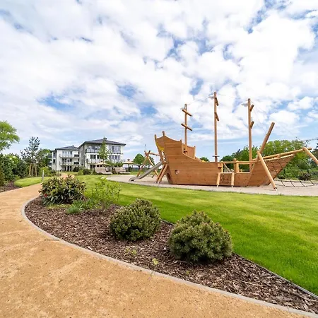 아파트 Die Haffhaeuser Ferienwohnung V Garz (Usedom)
